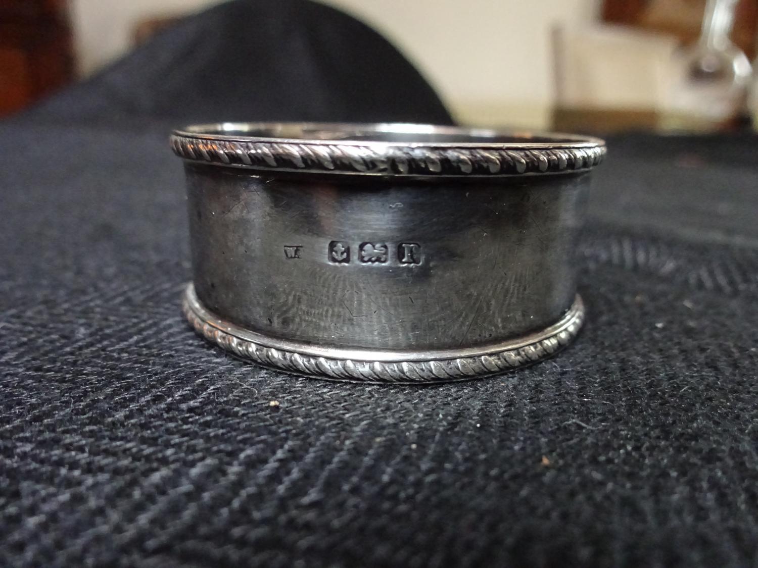 Charming Sterling Silver Napkin Ring