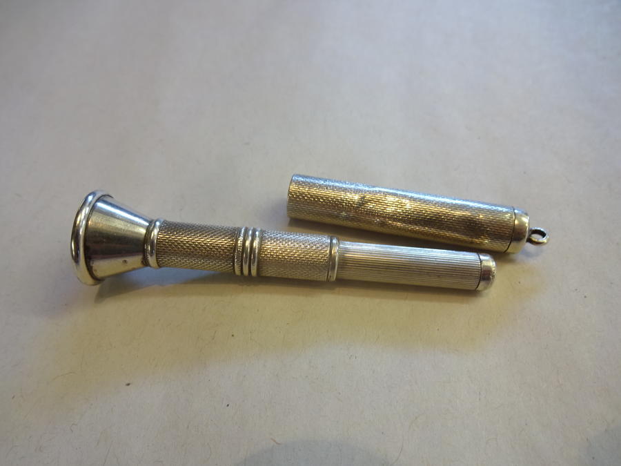 Solid Silver Cigar Piercer Birmingham 1962