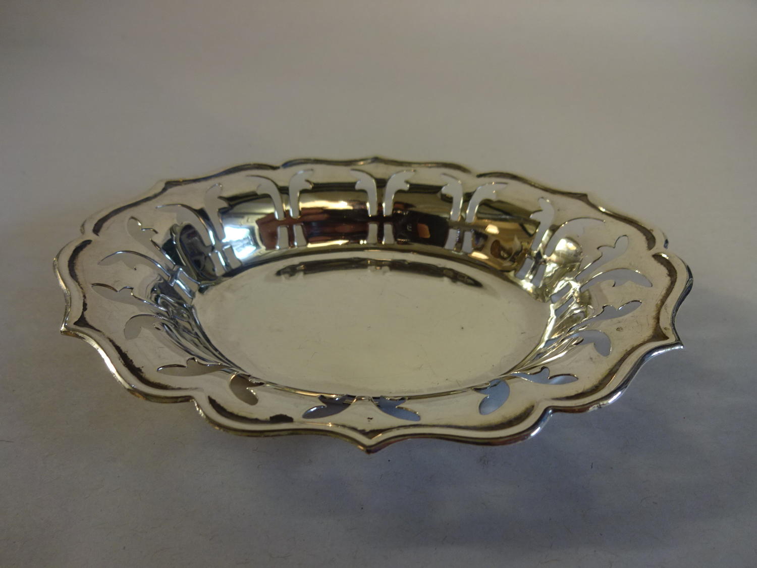Solid Silver Dish