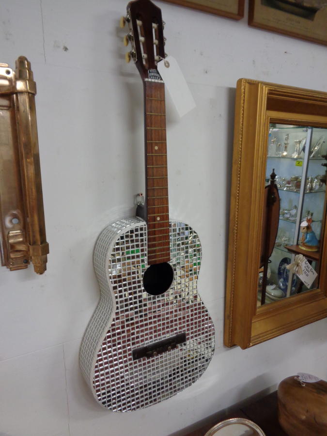 Bespoke Handmade Mirrored Guitar
