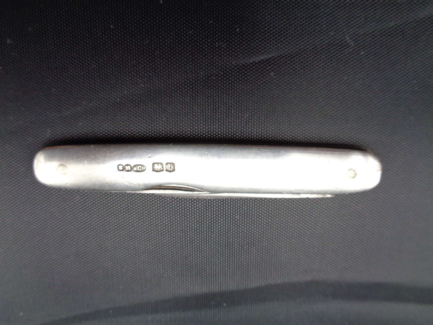 Antique Solid Silver Pen Knife