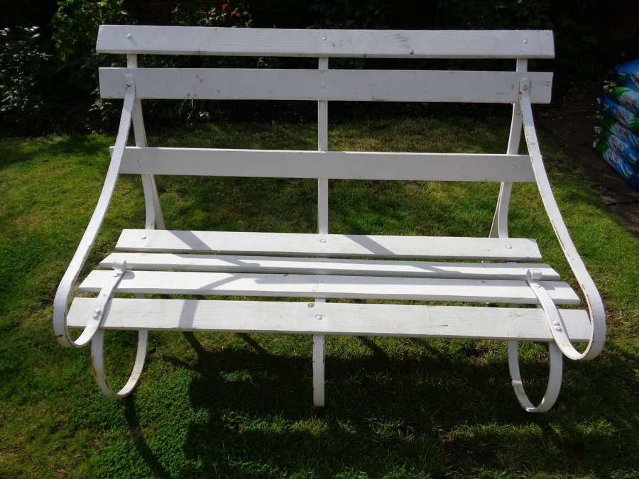 Old English Country House Garden Bench