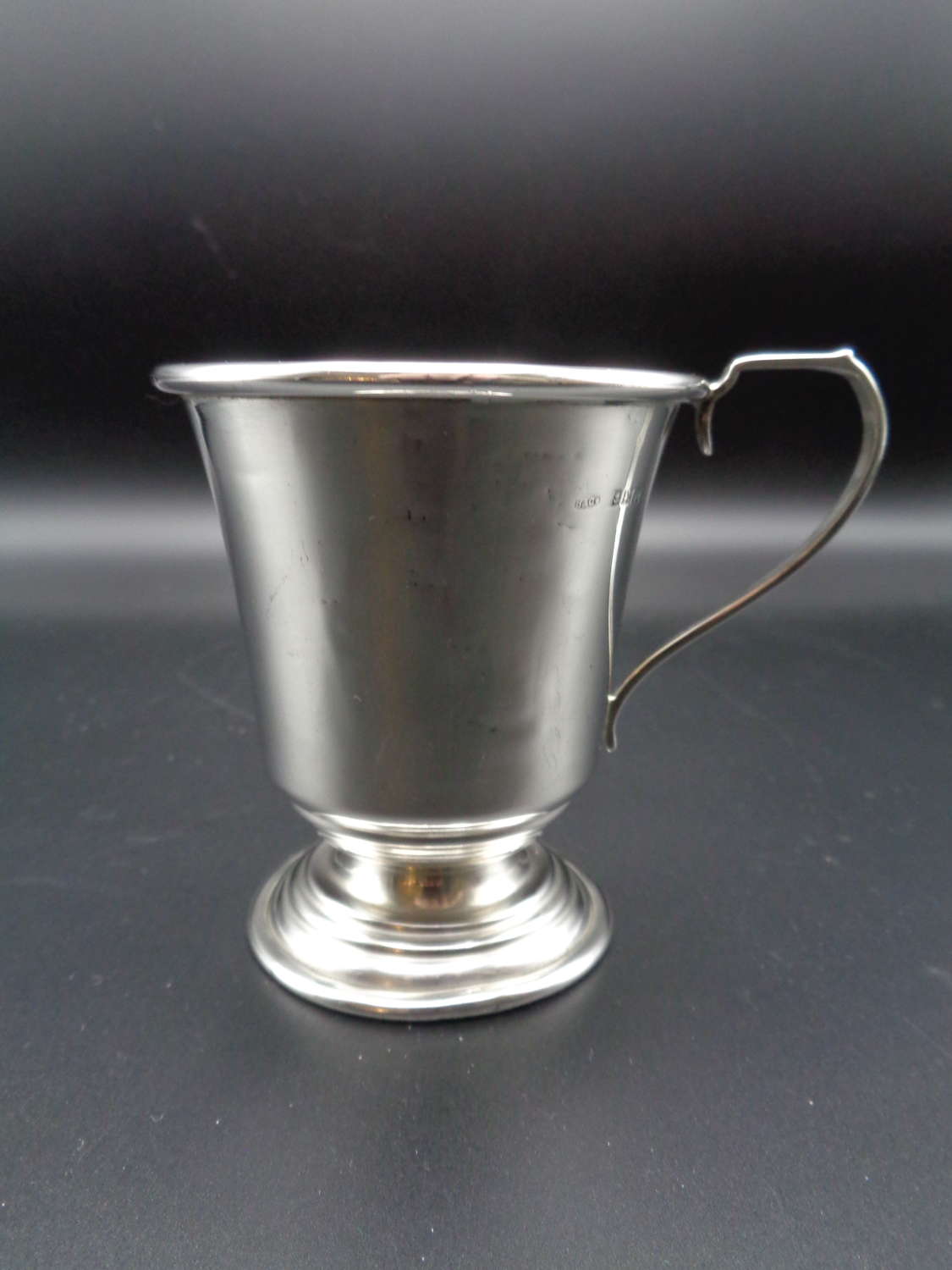 Solid Silver Christening Mug