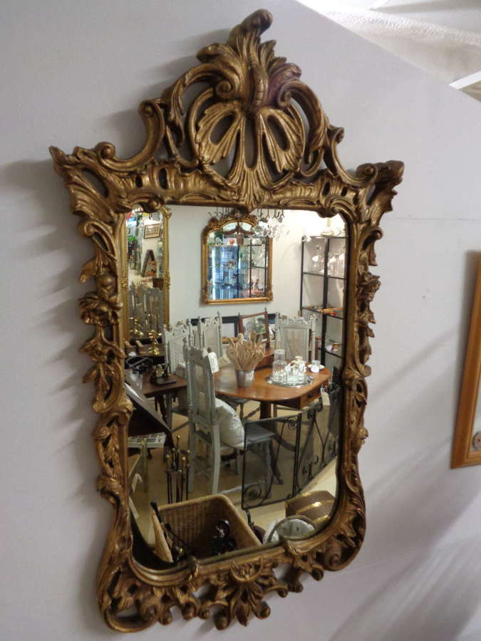 Ornate Gilt Wall Mirror