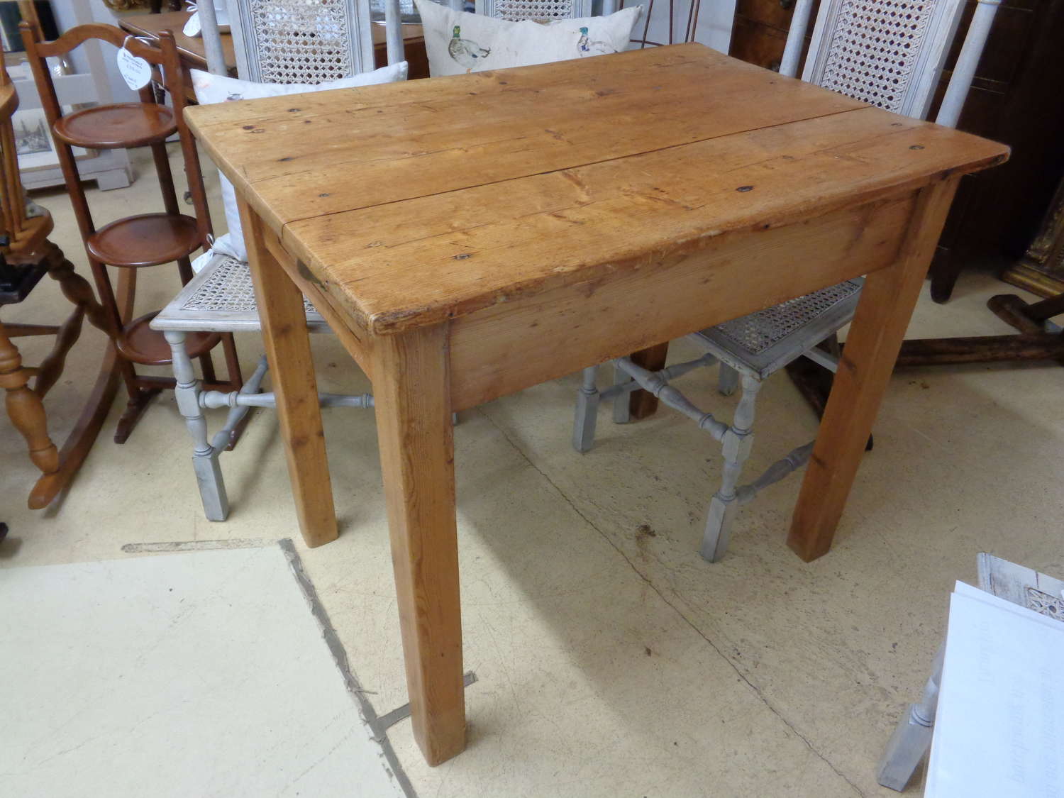 Old Pine Kitchen Table