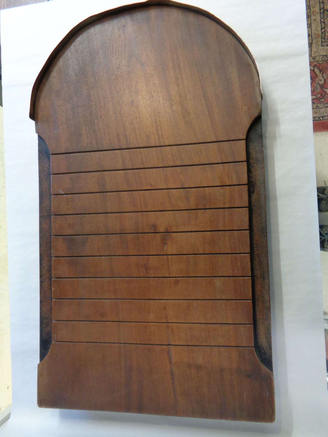 Vintage Wood & Brass Shove Ha'penny Board