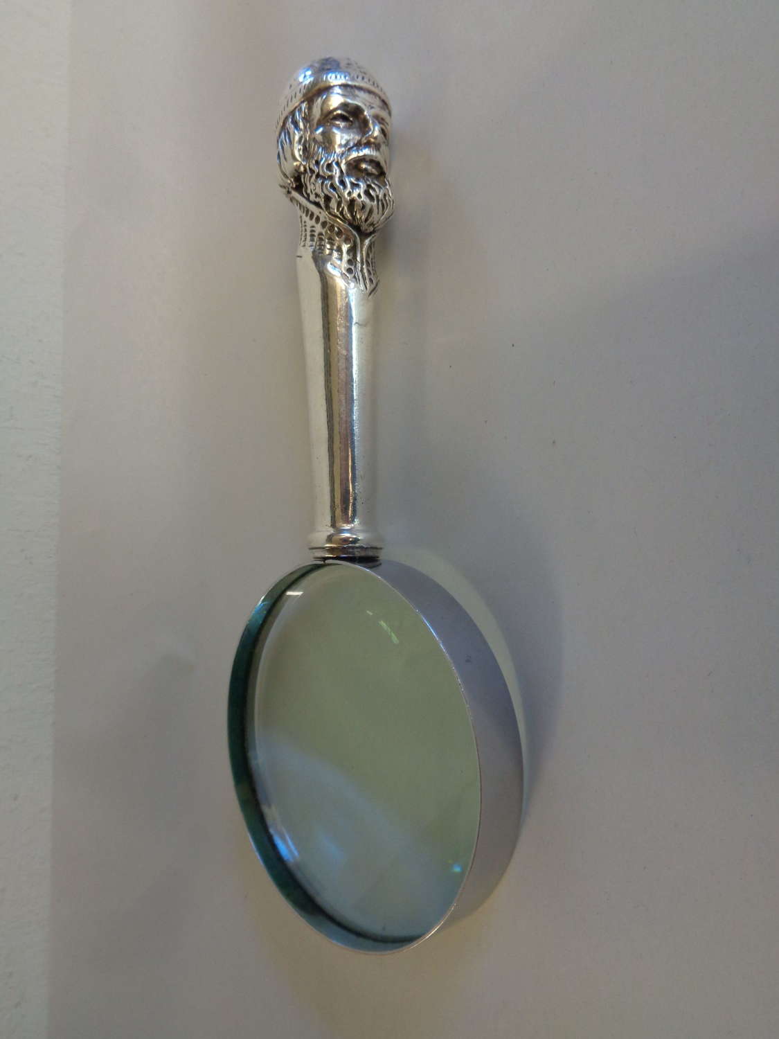 Antique 925 Silver Handled Magnifying Glass