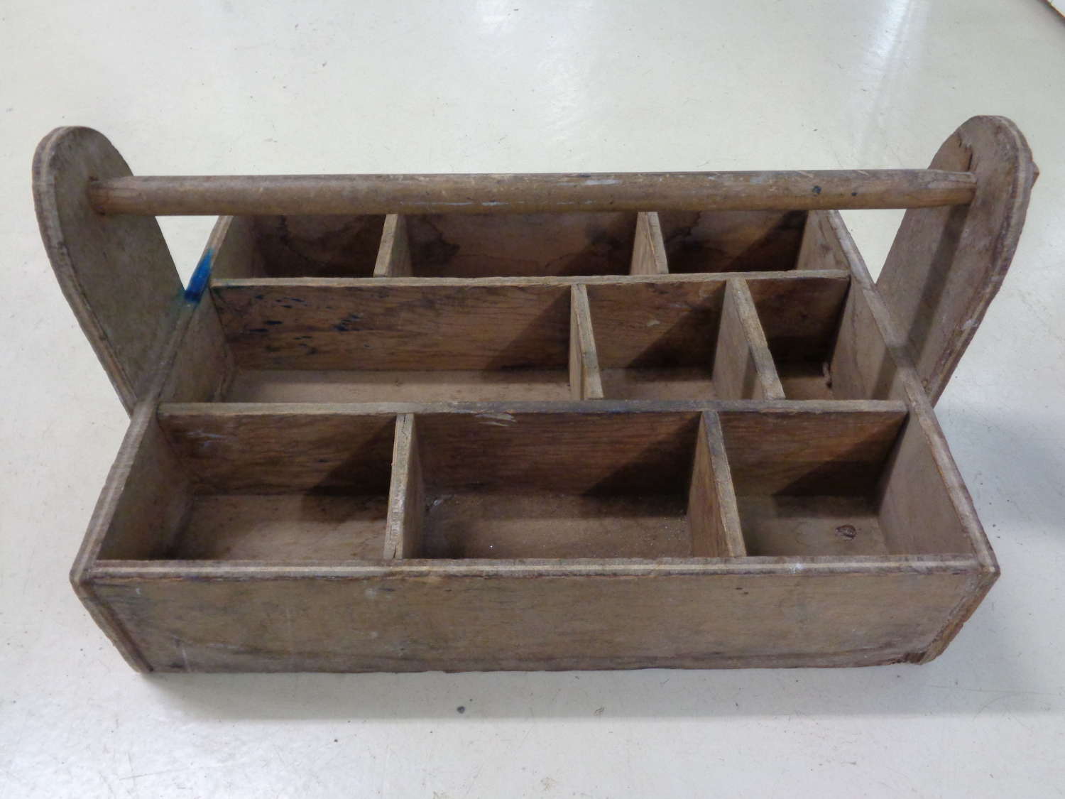 Old Wooden Tool Caddy / Carrier