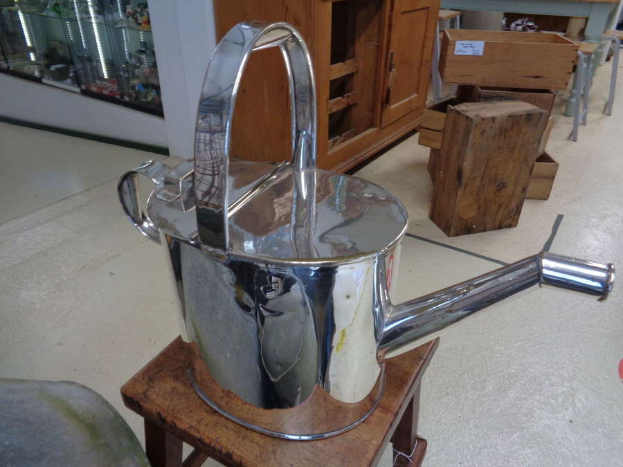 Rare Edwardian Silver Plate Watering Can