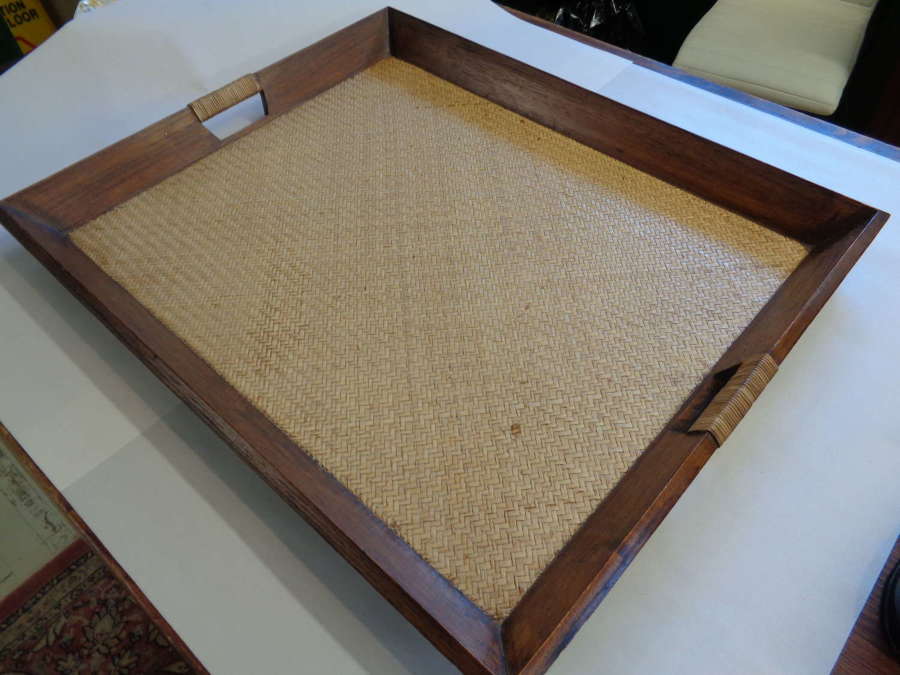 Wooden Ottoman Tray
