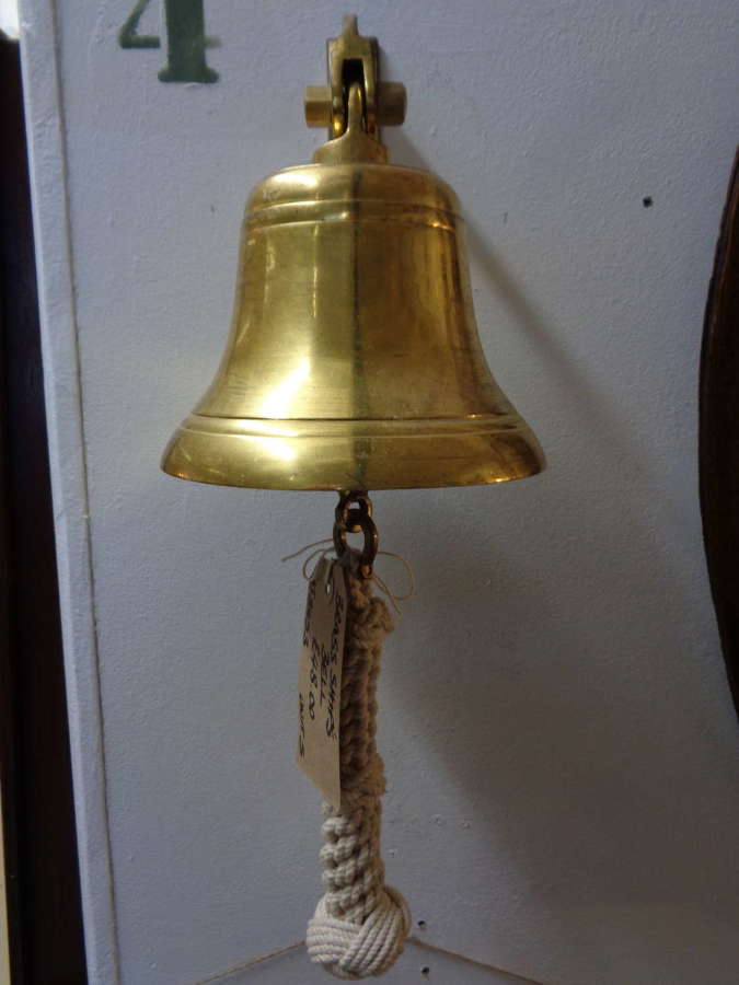 Brass Ship's Bell - Rope Handle