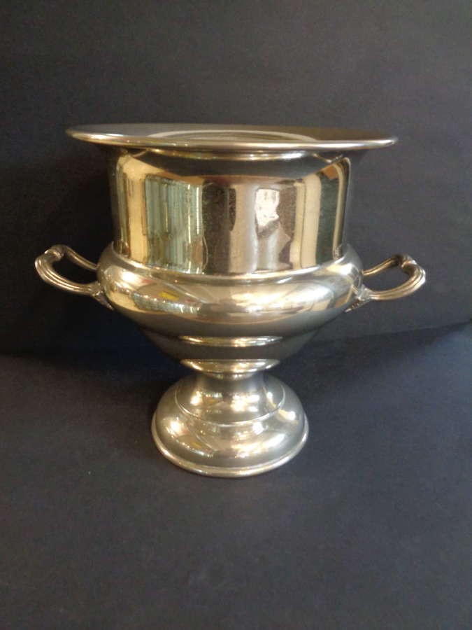 Vintage Silver Plate Wine / Champagne Cooler - 'Heavy'