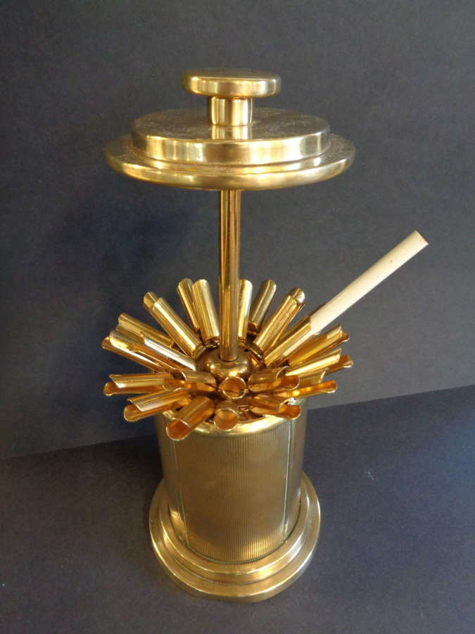Art Deco Style - Brass Cigarette Dispenser