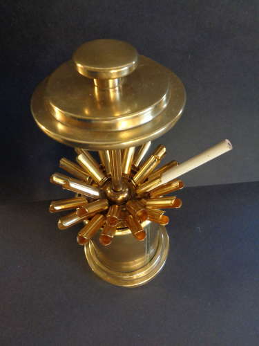 Art Deco Style - Brass Cigarette Dispenser