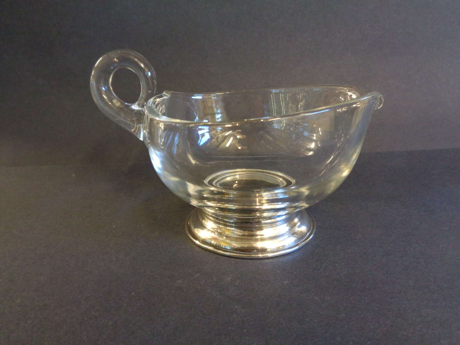 American Silver Based Sauce Boat