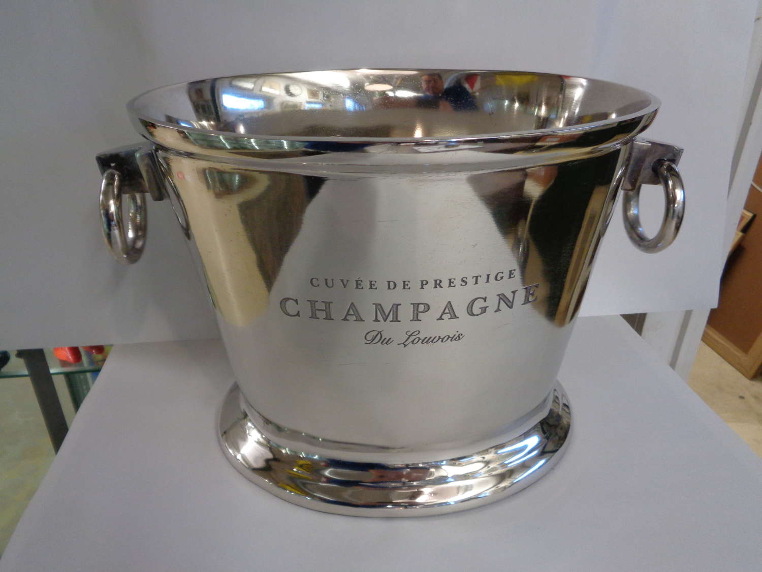 Twin Handled Champagne Cooler 'Heavy' Silver Plate - Ideal for Parties
