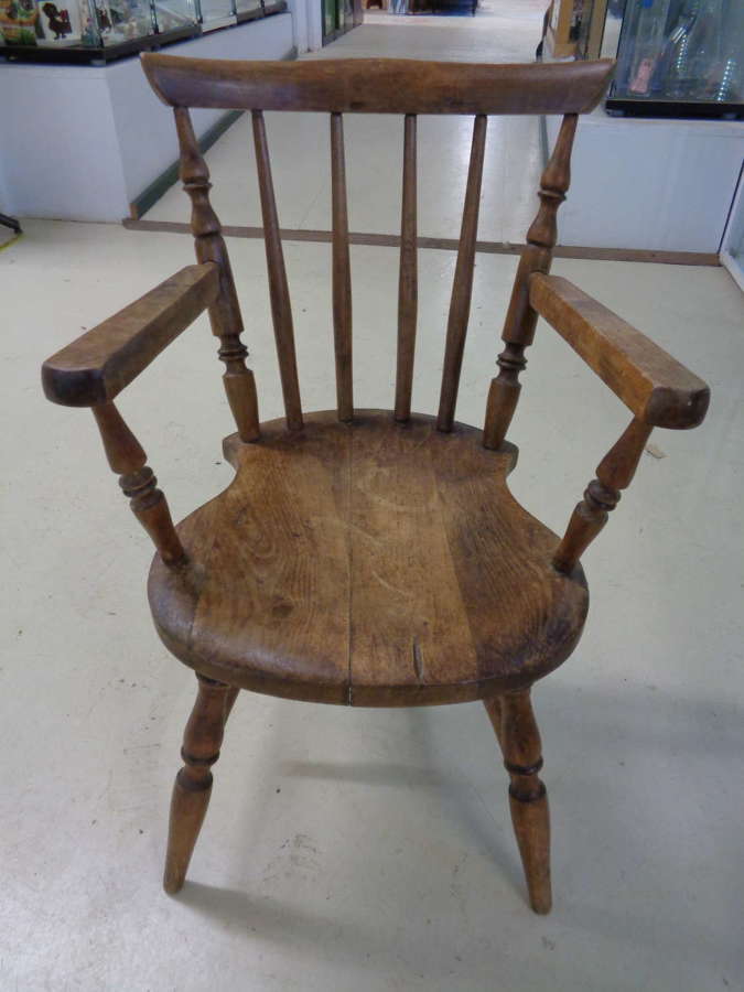 Antique Child's Armchair.