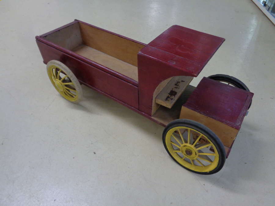 Vintage Large Wooden Toy Truck