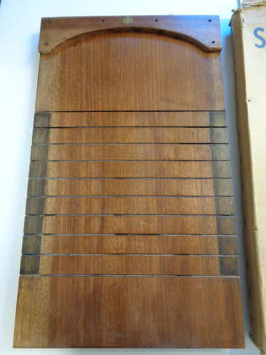 Vintage Shove Ha'penny Board with Ha'pennies & Rules + Original Box