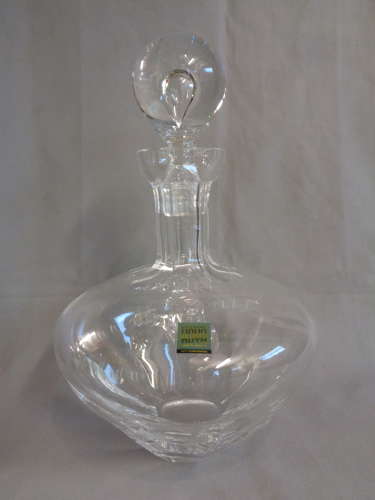 Japanese 'Hoya' Crystal Decanter - Excellent Condition