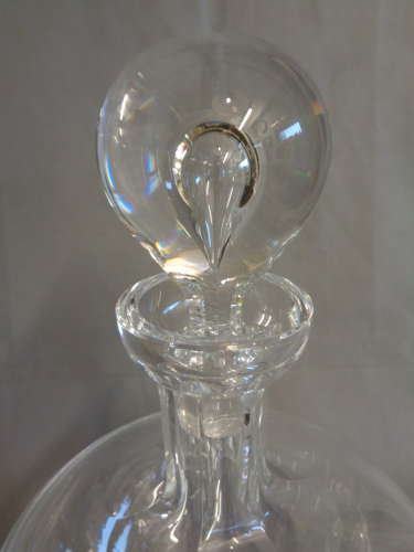 Japanese 'Hoya' Crystal Decanter - Excellent Condition