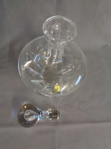 Japanese 'Hoya' Crystal Decanter - Excellent Condition