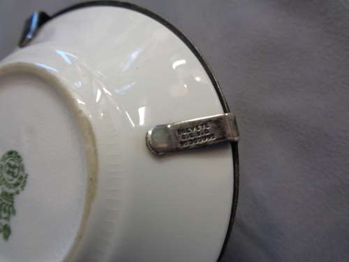 Christopher Dresser Designed Royal Doulton Silver Plate Egg Cups