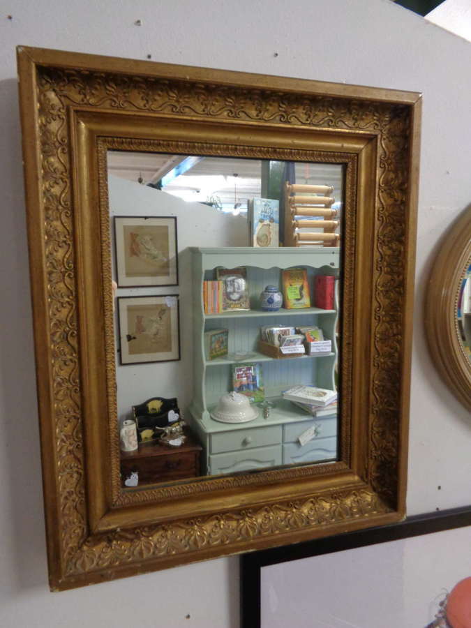 Late 19th Century French Gilt Wall Mirror