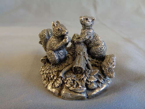 Sterling Silver Squirrels by Country Artists 1990
