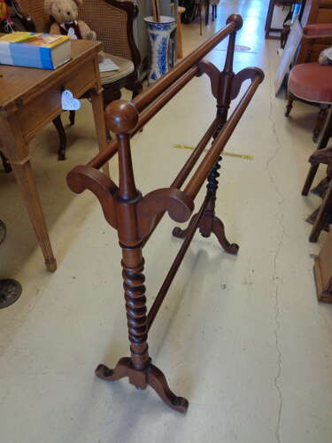 Antique Barley Twist Towel Rail