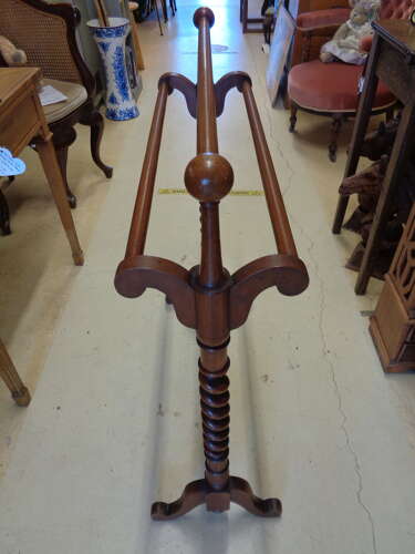 Antique Barley Twist Towel Rail