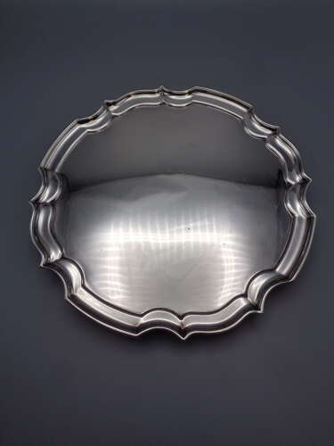 Antique 'Mappin & Webb' Silver Plate Salver