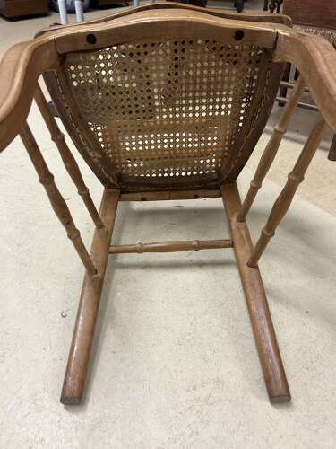 Antique French Cane Seat Chair