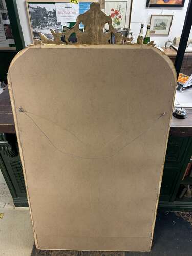Ornate Gilt Bevelled Wall Mirror