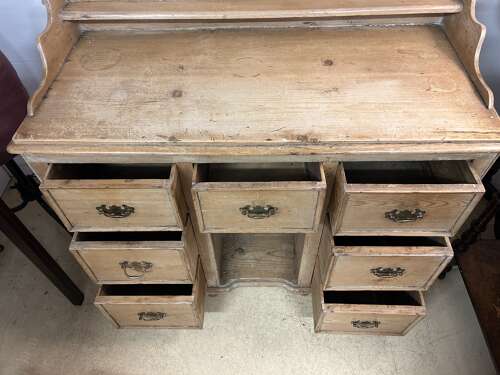Victorian Pine Chest of Drawers 7 Drawers