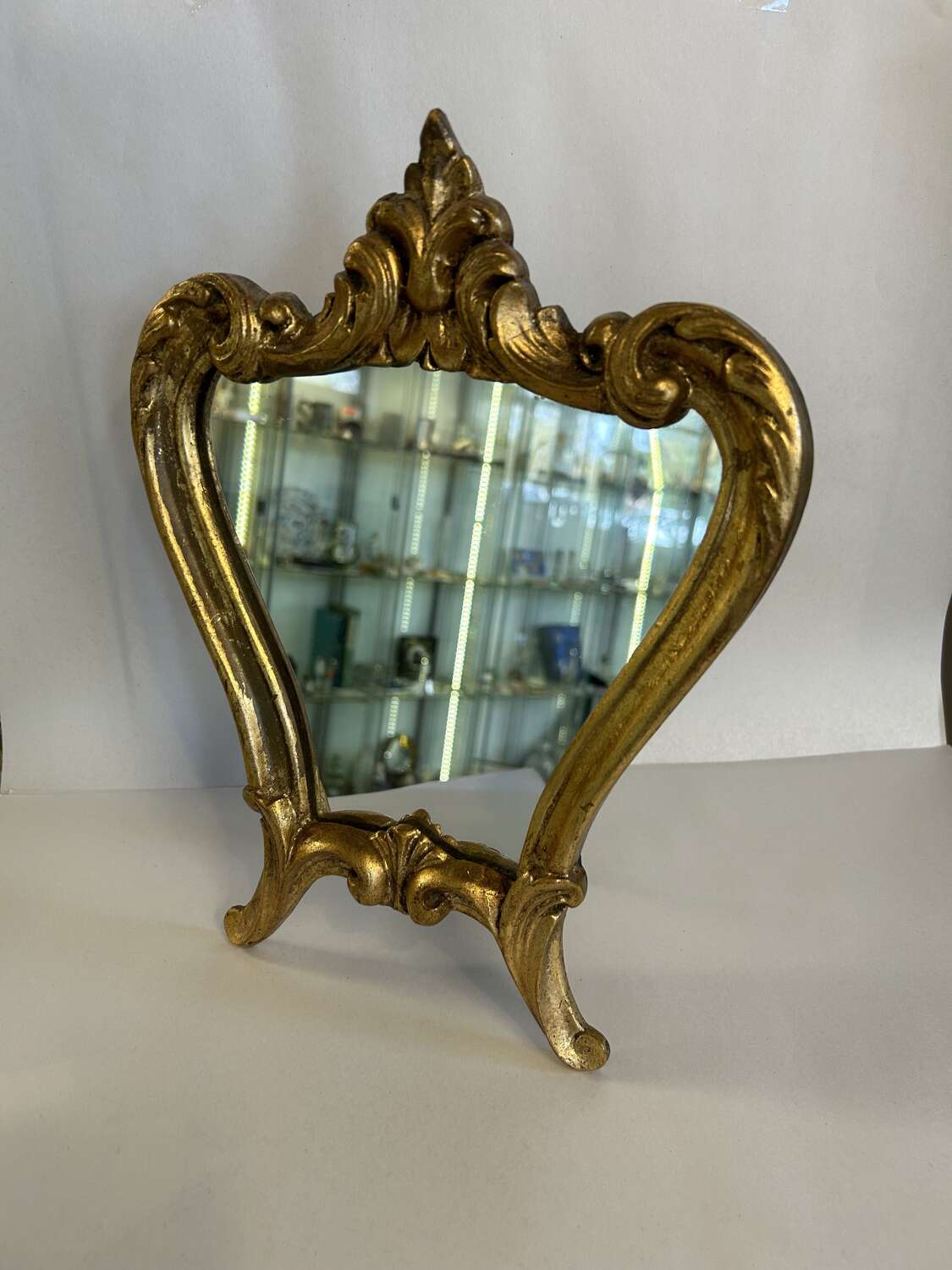 Vintage French Gold Leaf Mirror