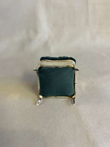 Silver Pin Cushion / Box