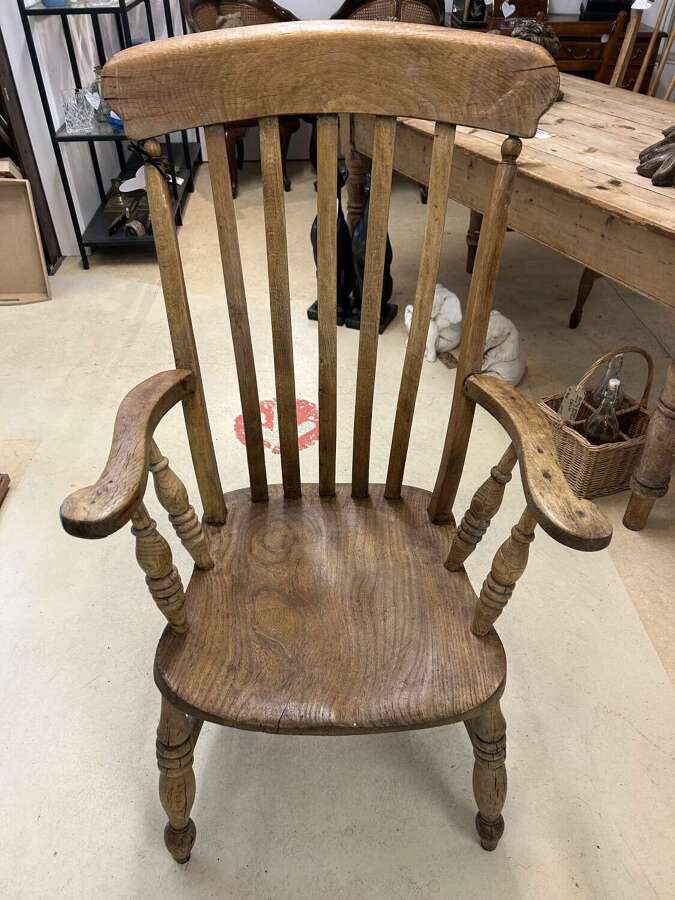 Antique Farmhouse Windsor Armchair