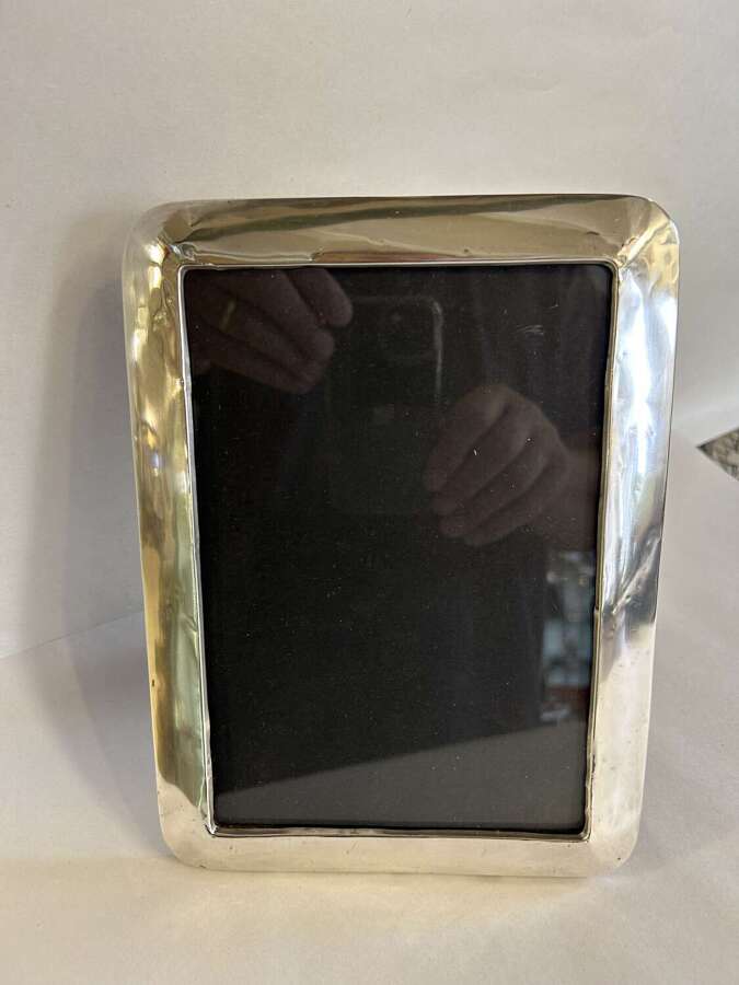 Antique Silver Photo Frame - Birmingham 1915 - Charles S Green & Co Ltd