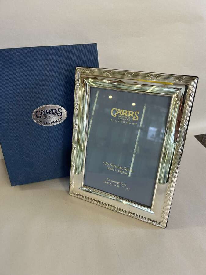 Silver Photo Frame - Carr's of Sheffield 2002
