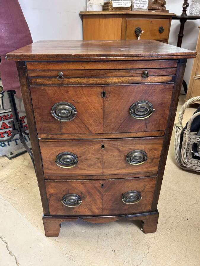 Petite Antique Mahogany Chest of Drawers